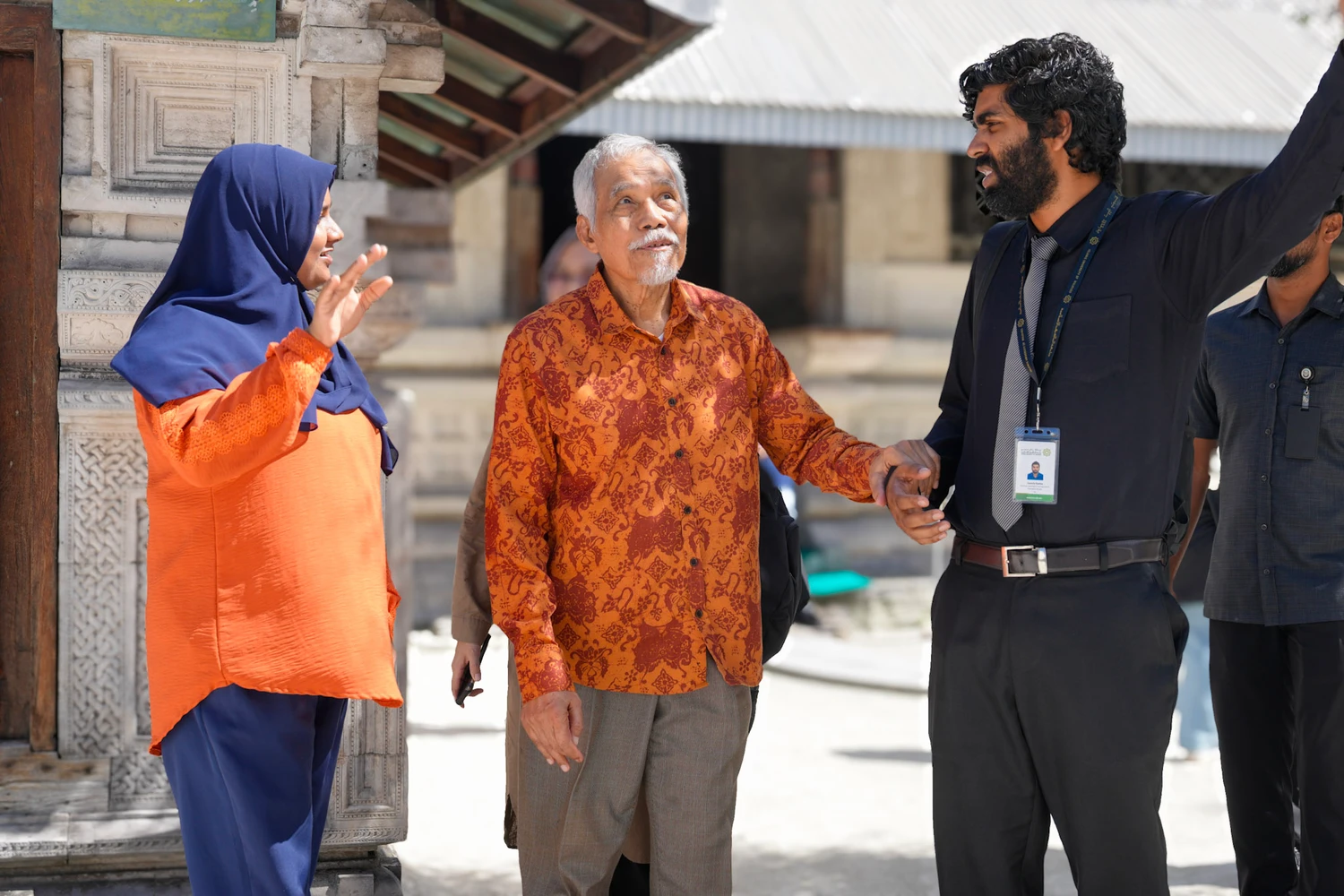 އިންޓަރނޭޝަނަލް އިސްލާމިކް ޔުނިވަރސިޓީ މެލޭޝިޔާގެ ވަފުދެއް، މާލޭގެ އާސާރީ ތަންތަނަށް ޒިޔާރަތްކުރުން.